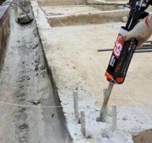 Hướng dẫn quy trình khoan cấy thép bằng Ramset G5 Pro chuẩn kỹ thuật