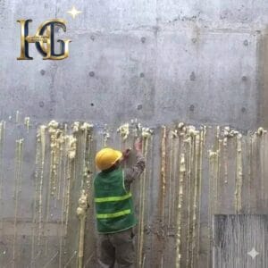 Ứng dụng thực tế máy bơm foam chống thấm vách hầm