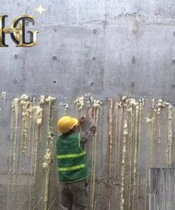 Ứng dụng thực tế máy bơm foam chống thấm vách hầm SL 9999