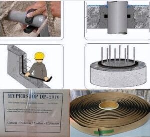 băng trương nở chống thấm mạch ngừng Hyperstop DB 2015